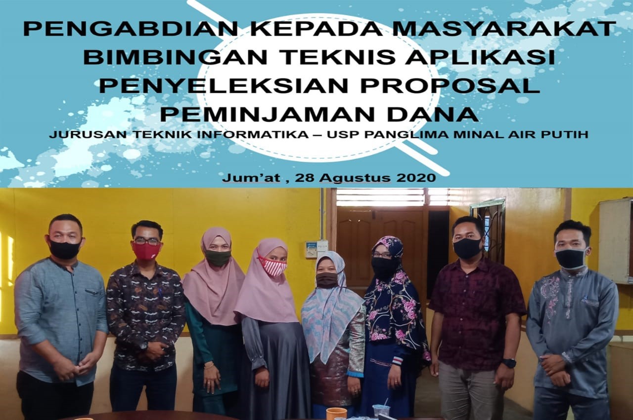 Bimbingan Teknis Penggunaan Aplikasi Penyeleksian Proposal Peminjaman Dana